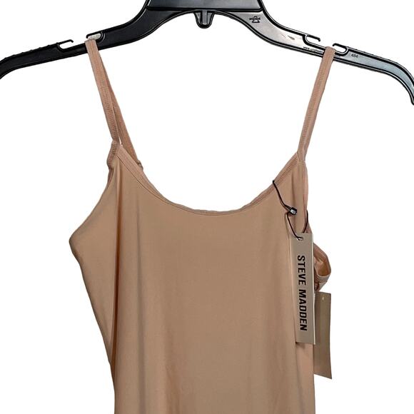 STEVE MADDEN Women's Embossed Stretch Micro Slip SM12120 Tan Medium $72 - Picture 5 of 8